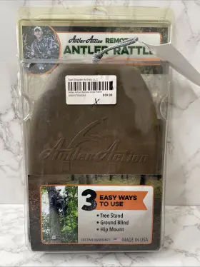 Antler Action 856557006084 Remote Rattle New In Package Nip Made Usa