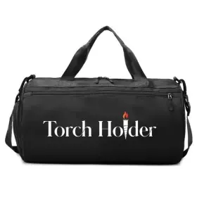 Thbag1 Backyard Tools Corp Custom Embroidered Duffle Tiki Torch Bag Solar Lantern Multi Pocket