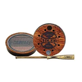 Barnett Fba 307 Zink Wicked Series Hunting Pot Turkey Call Wood/acrylic Durable Weatherproof