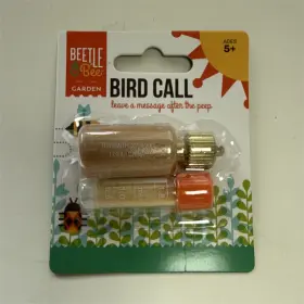 Beetle & Bee Garden 39355 And Bird Call Wood Brass With Rosin Tube Fsc Mpn