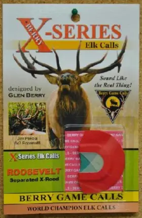 Berry Game Calls 701827000951 X-series Roosevelt Bull Reed X-4 Elk Hunting Call New