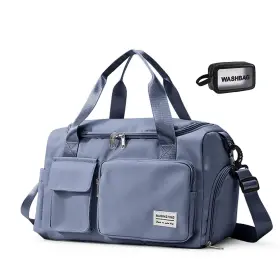 Beulptn 774803528572 Blue Gym Bag For Women Waterproof Travel And Toiletry 04#blue