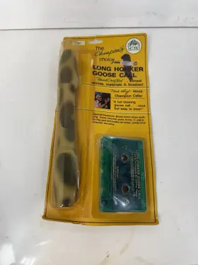 Big River 017435018913 Vintage Game Calls 10 Inch Long Honker Goose Call With M Lacey Inst Tape Big River 017435018913 Vintage Game Calls 10 Inch Long Honker Goose Call With M Lacey Inst Tape