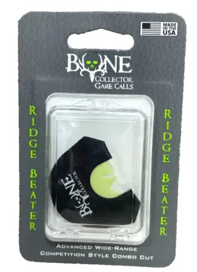 2664871 Bone Collector Ridge Beater Mouth Call Black/green Competition Style Combo Cut
