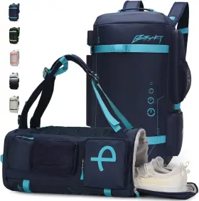 Bs151 Brand Besmart Be Smart 40l Extra Large Gym Backpack For Men Big Bag With X-large Blue Bs151 Brand Besmart Be Smart 40l Extra Large Gym Backpack For Men Big Bag With X-large Blue