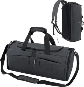 Brand Noelen Gad 774388113019 Travel Duffle Bag For Men 50l Medium Sports Gym With Dry Wet Black Brand Noelen Gad 774388113019 Travel Duffle Bag For Men 50l Medium Sports Gym With Dry Wet Black