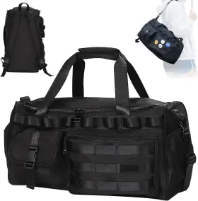Bgb-01 Brand Usuauu Gym Bag For Men And Women With Shoe Compartment Convertible Duffle Bgb-01 Brand Usuauu Gym Bag For Men And Women With Shoe Compartment Convertible Duffle