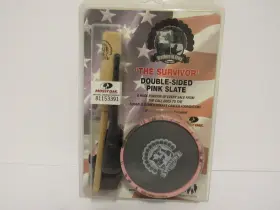 Brothers In Arms 670541591963 The Survivor Double-side Pink Slate Turkey Game Call Mossy Oak
