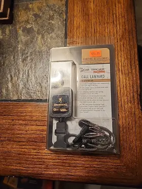 121011 Browning Gear Triever Retractable Call Lanyard New