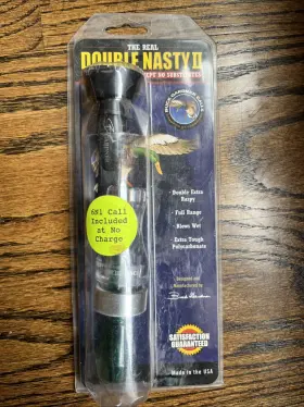 Buck Gardner 639287441055 Green Double Nasty Ii Reed Duck Call With 6n1 Bonus Buck Gardner 639287441055 Green Double Nasty Ii Reed Duck Call With 6n1 Bonus