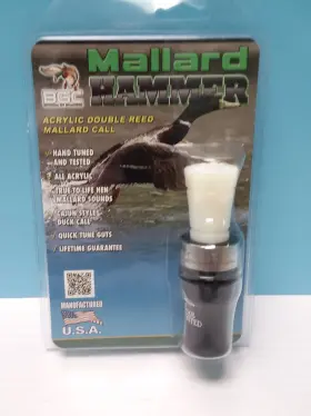 Buck Gardner 639287444148 - Double Reed Acrylic Mallard Hammer Duck Call Buck Gardner 639287444148 - Double Reed Acrylic Mallard Hammer Duck Call