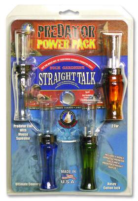 4-call Buck Gardner 639287555202 Predator Power Pack - Kit With Instructional Cd Pred-pp
