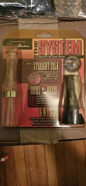 Buck Gardner 639287671018 Gardners The System For Successful Waterfowl Hunting Duck Call Brand New