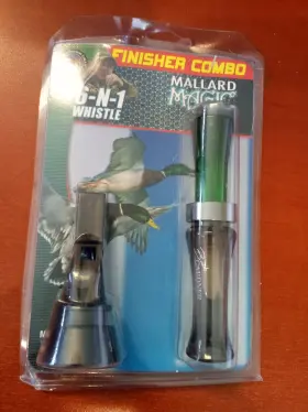 Buck Gardner 639287683493 6-n-1 Whistle Duck Call Mallard Magic Finisher Combo