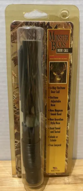 Buck Gardner Calls 039421500622 Vintage Deer Call Monster Bucks Realtree 6 Way Varitone Usa Nos Buck Gardner Calls 039421500622 Vintage Deer Call Monster Bucks Realtree 6 Way Varitone Usa Nos