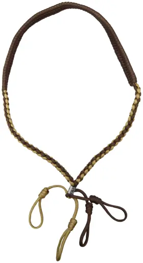 L-tb-bg04 Buck Gardner Standard Braided Lanyard Brown/tan L-tb-bg04 Buck Gardner Standard Braided Lanyard Brown/tan