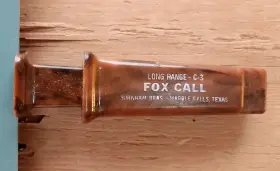 Hp1144 Burnham Brothers Vintage C3 Fox Call Long Range Hp1144 Burnham Brothers Vintage C3 Fox Call Long Range