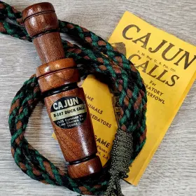 D-107 Cajun Calls Wood Duck Call Lake Charles La With Original Box Insert Bonus