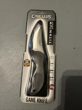 19354 Camillus New Game Skinner Knife #19354 Titanium