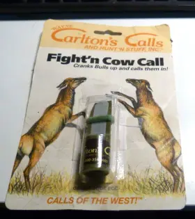 Carlton Calls 020102320066 Vintage Elk Call Wayne Carltons Fightftn Cow Carlton Calls 020102320066 Vintage Elk Call Wayne Carltons Fightftn Cow
