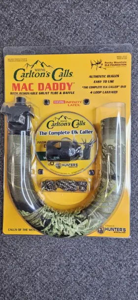 Hs-wcc-70175 Carlton Calls Calls/rocky Mountain Elk Foundation Mac Daddy Call/dvd. New