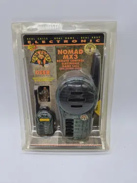 Cass Creek 890834000921 Nomad Mx3 Electronic Deer Call With Remote Control Model 921 New