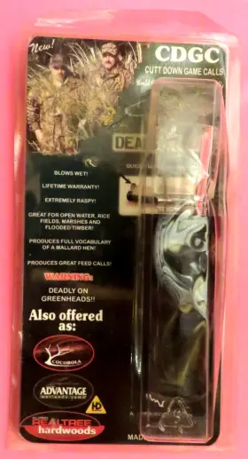 Cdgc Cutt Down Game Calls 692650550013 Cut Dead Timber Mallard Duck Call In Original Package Cdgc Cutt Down Game Calls 692650550013 Cut Dead Timber Mallard Duck Call In Original Package