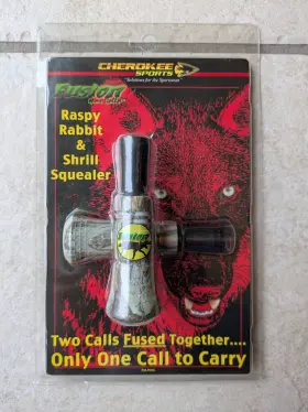 Cherokee Sports 765801005103 Raspy Rabbit And Shrill Squealer Call Predator Calls New #510 Cherokee Sports 765801005103 Raspy Rabbit And Shrill Squealer Call Predator Calls New #510