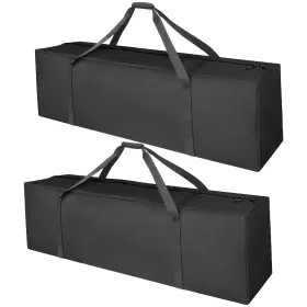 Cbsb-011bk-02 Coolbebe 52 Inch Sports Duffle Bag - 160l Extra X 12 16 2pack Black