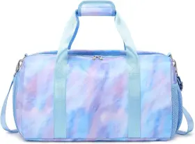 Ktb-13pb Dafelile Dance Bag For Girls Teen Duffle Gymnastics Gym Blue Marble Ktb-13pb Dafelile Dance Bag For Girls Teen Duffle Gymnastics Gym Blue Marble