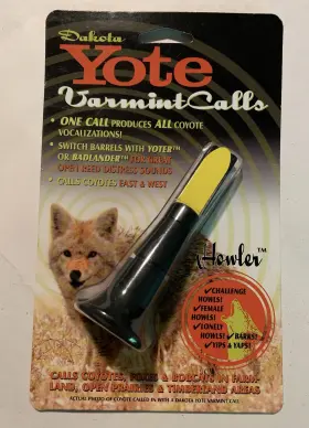 Dakota Yote 687077571741 Call -howler Varmint Dakota Yote 687077571741 Call -howler Varmint