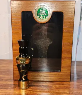 Double B 639287554137 Ducks Unlimited 2017 - 80th Anniversary Duck Call In Oak Case