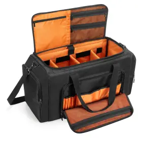 4301 Dsleaf Sneaker Bag For 4 Pairs Of Us Size 14 21.7 X 9.1 12.2 Inches Black