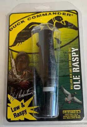 Duck Commander 040444100140 Ole Raspy Mallard Hen And Diver Grunt Call Phil Robertson Duck Commander 040444100140 Ole Raspy Mallard Hen And Diver Grunt Call Phil Robertson
