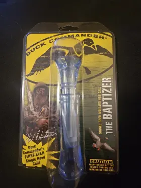 Duck Commander 040444503958 Rare Hard To Find New Inch The Baptizer Single Reed Call Duck Commander 040444503958 Rare Hard To Find New Inch The Baptizer Single Reed Call