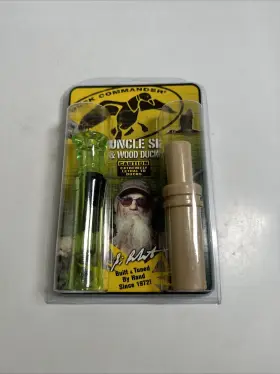 Duck Commander 040444511281 New Uncle Si And Wood Caller Mallard Call Usa Rare Combo Pack