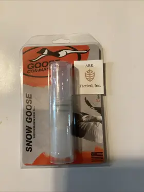 Duck Commander 040444513919 Dcsnow Snow Goose Call Polycarbonate White