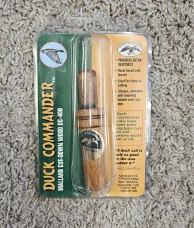 Dc-400 Duck Commander Vintage Call Inch Cut Down Classic Wood Nos In Box