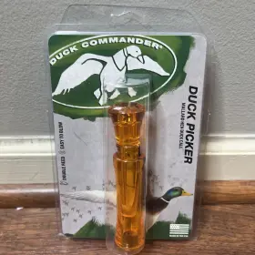 Dc2005 Duck Commander Picker Mallard Hen Double Reed Orange Hunting Call Dc2005 Duck Commander Picker Mallard Hen Double Reed Orange Hunting Call