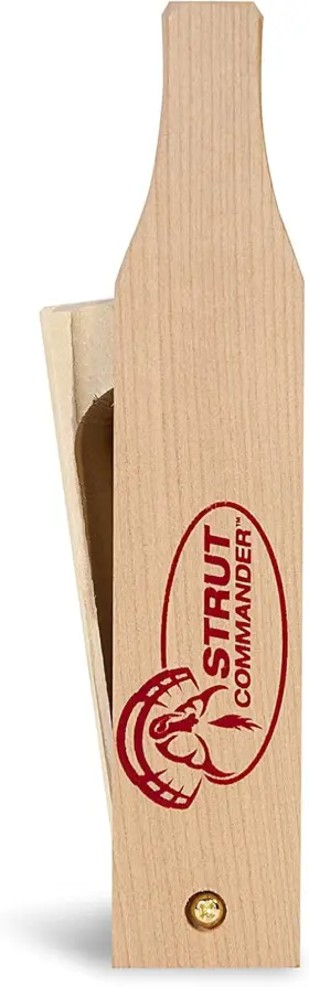 Sc16b4 Duck Commander Strut Waterproof Turkey Box Call - Hand-tuned Poplar/jatoba Wood Dua