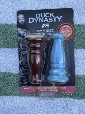 B1057 Duck Dynasty Nib My First Call 2 Pack Quack Calls