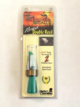 Ducks Unlimited 021291802852 Buck Gardner Duck Call Ported Double Reed Green 4.5 Inch Ducks Unlimited 021291802852 Buck Gardner Duck Call Ported Double Reed Green 4.5 Inch