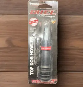 05714 Duel Game Calls Predator Double Reed Coyote Top Dog Howler P011 Call C3