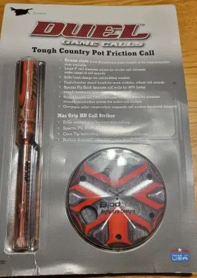 Duel Game Calls 613103052526 Harry Blodgett Signiture Series Turkey Slate Pot Call Duel Game Calls 613103052526 Harry Blodgett Signiture Series Turkey Slate Pot Call