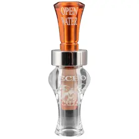 77758 Echo Calls Open Water Single Reed Duck Call Bourbon Acrylic #77758 77758 Echo Calls Open Water Single Reed Duck Call Bourbon Acrylic #77758