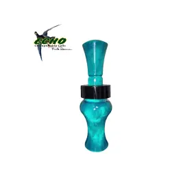 77774 Echo Calls Breaker Single Reed Call For Duck Hunting Acrylic Teal/pearl #77774