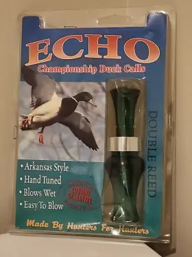 77781 Echo Calls Green Open Water Double Reed Duck