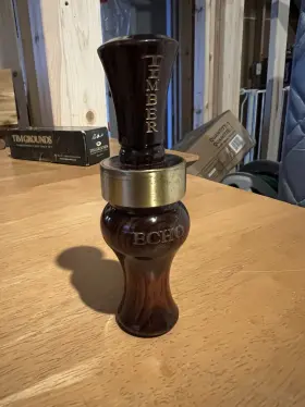 78015 Echo Calls Duck Call Timber Single Reed - Cocobolo