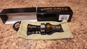 78909 Echo Calls Inc Breaker Ducks Single Reed Black Gold Pearl Acrylic