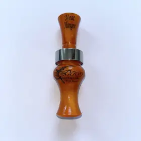 79026 Echo Calls Hunting Meat Hanger Double Reed Duck Game Call Orange Pearl 79026 Echo Calls Hunting Meat Hanger Double Reed Duck Game Call Orange Pearl